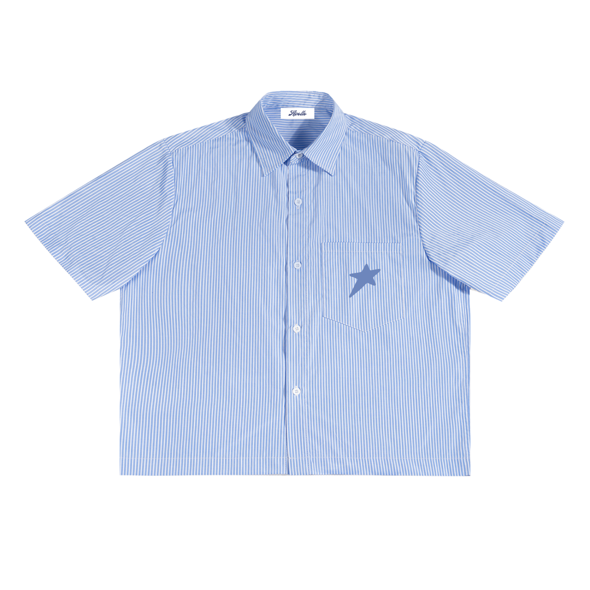 Boxing Button Up Blue