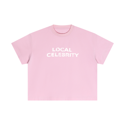 Local Celebrity Tee Pink