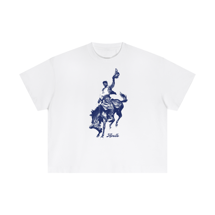 Cowboy Tee White