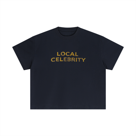 Local Celebrity Tee Navy