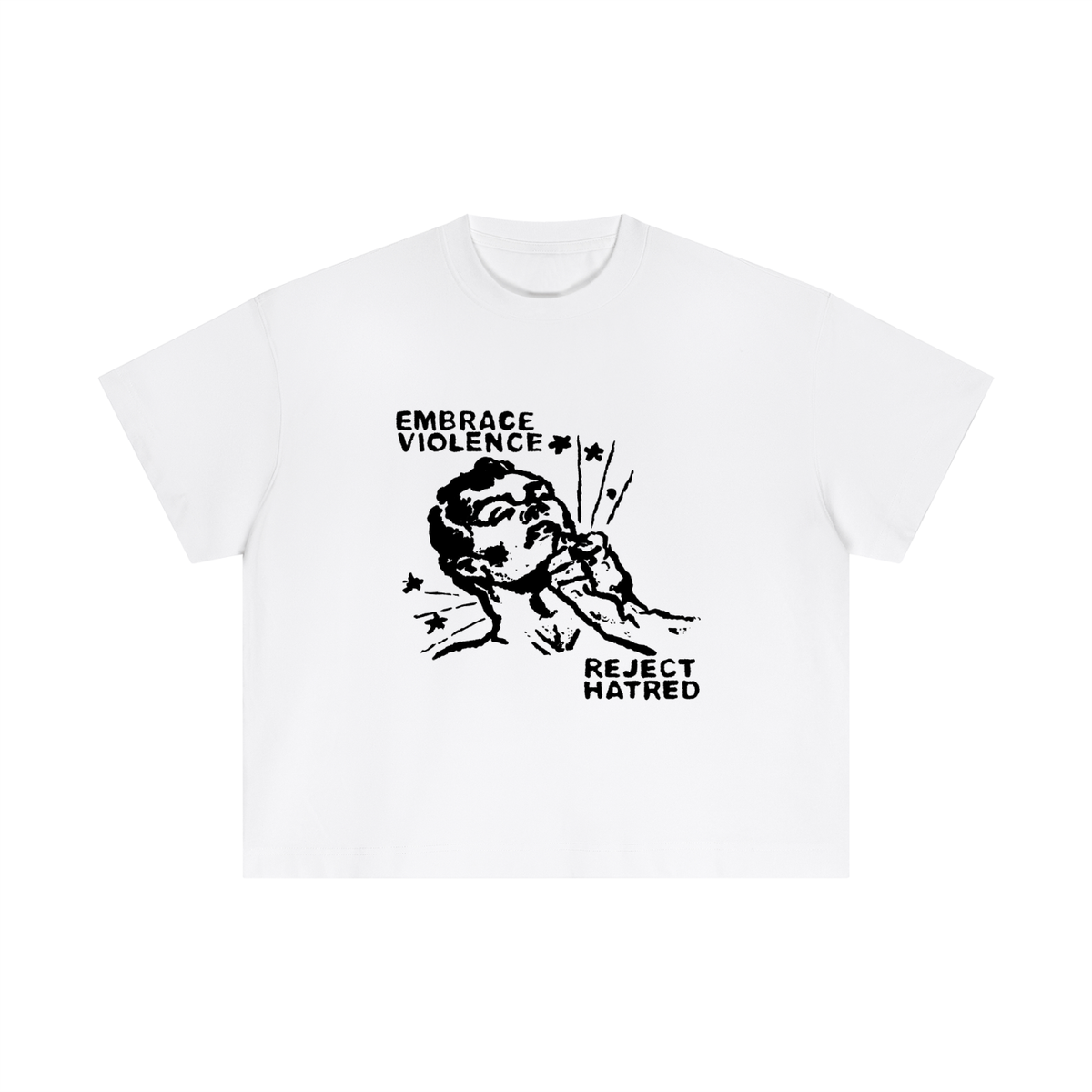 Punch Tee White