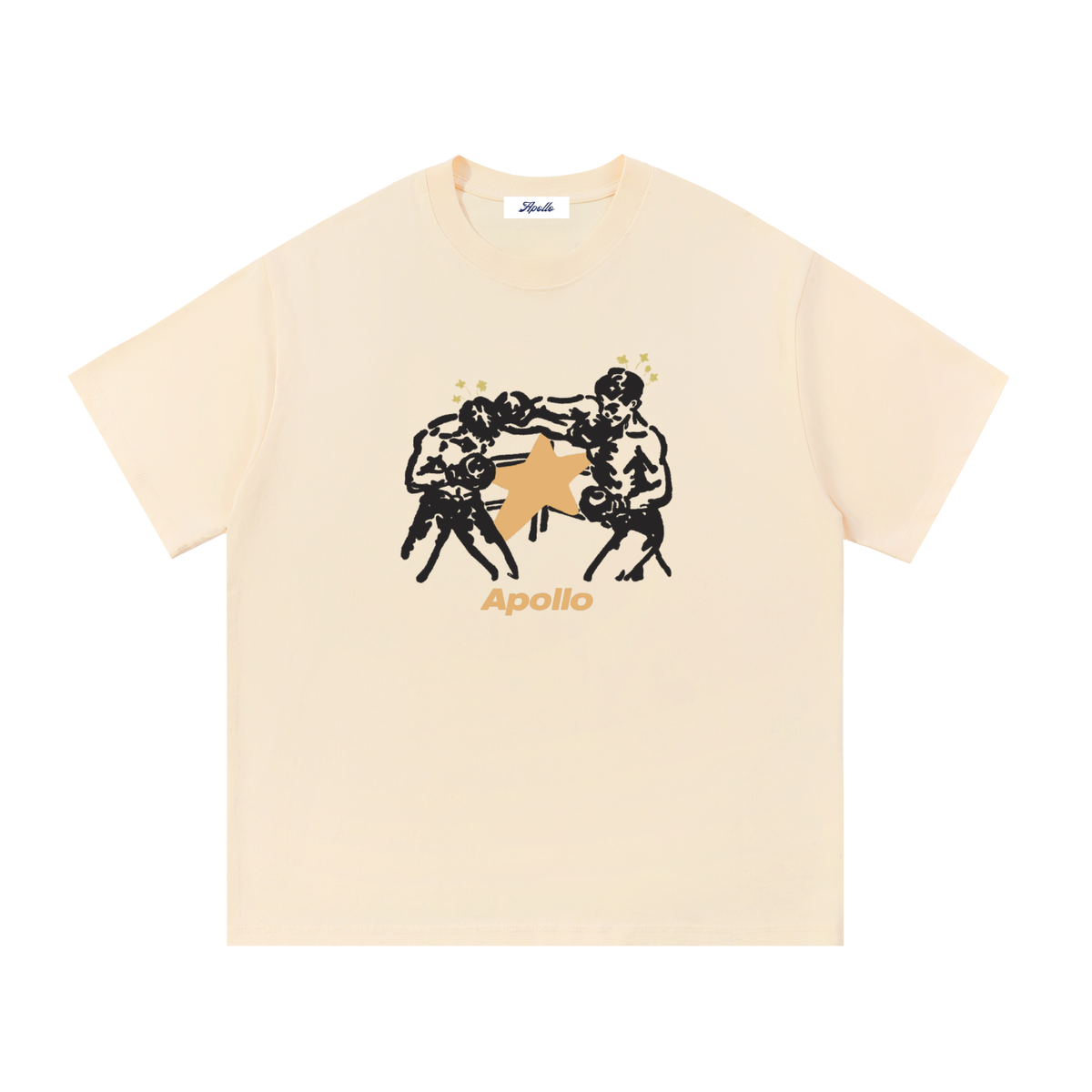 Boxing Tee Apricot