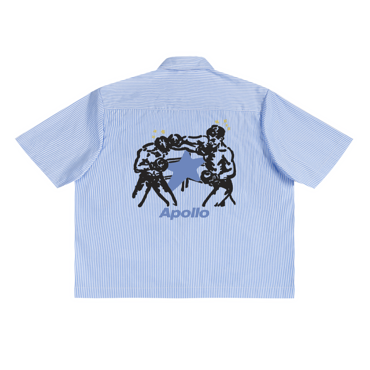 Boxing Button Up Blue