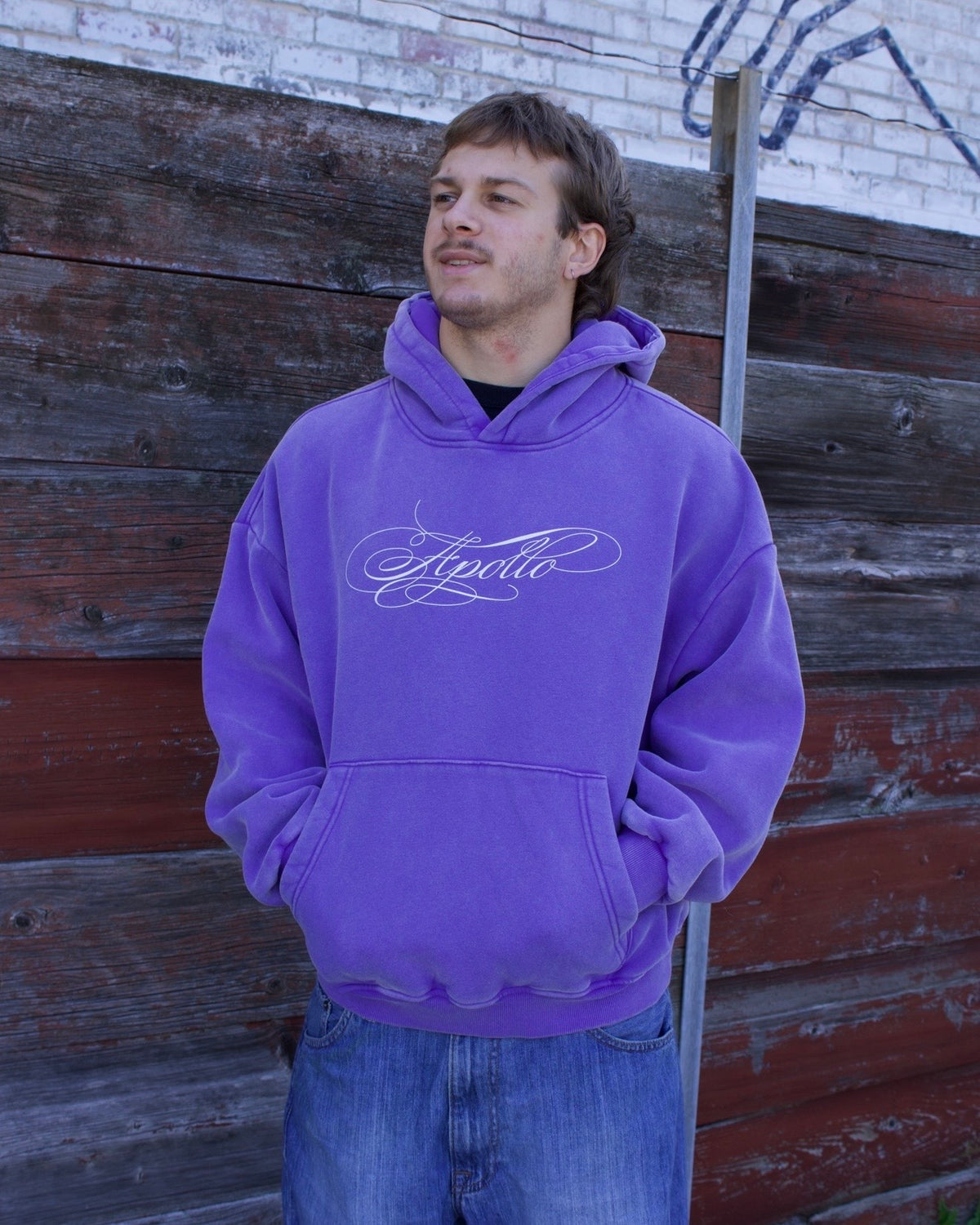 HARMONY HOODIE VINTAGE PURPLE
