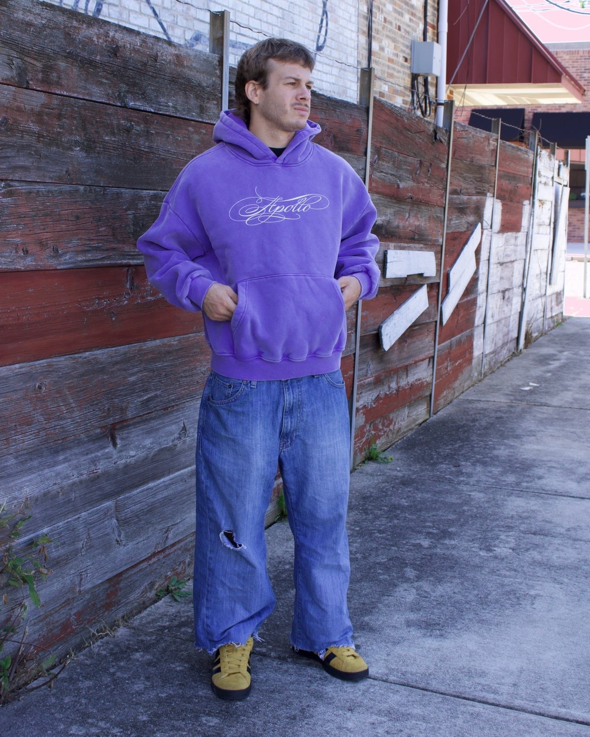 HARMONY HOODIE VINTAGE PURPLE