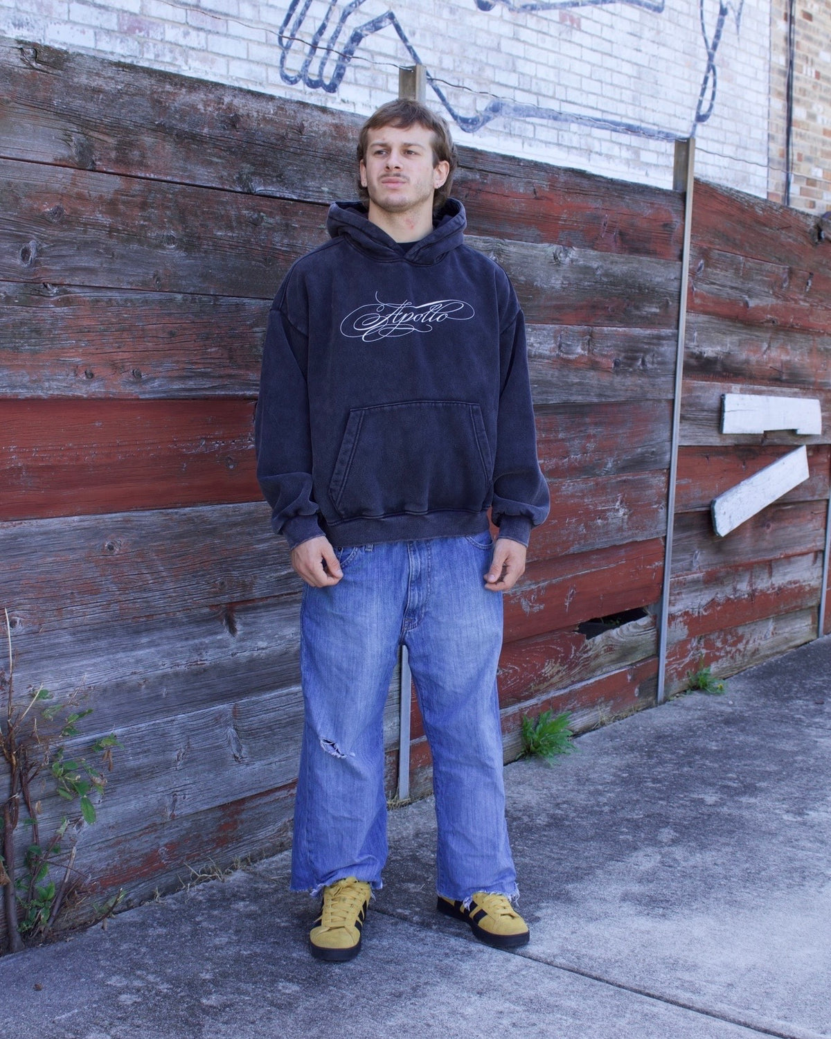 HARMONY HOODIE VINTAGE BLACK
