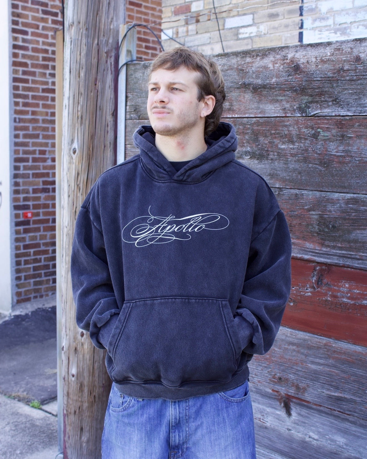 HARMONY HOODIE VINTAGE BLACK