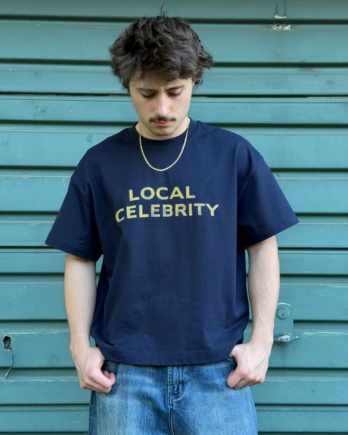 Local Celebrity Tee Navy