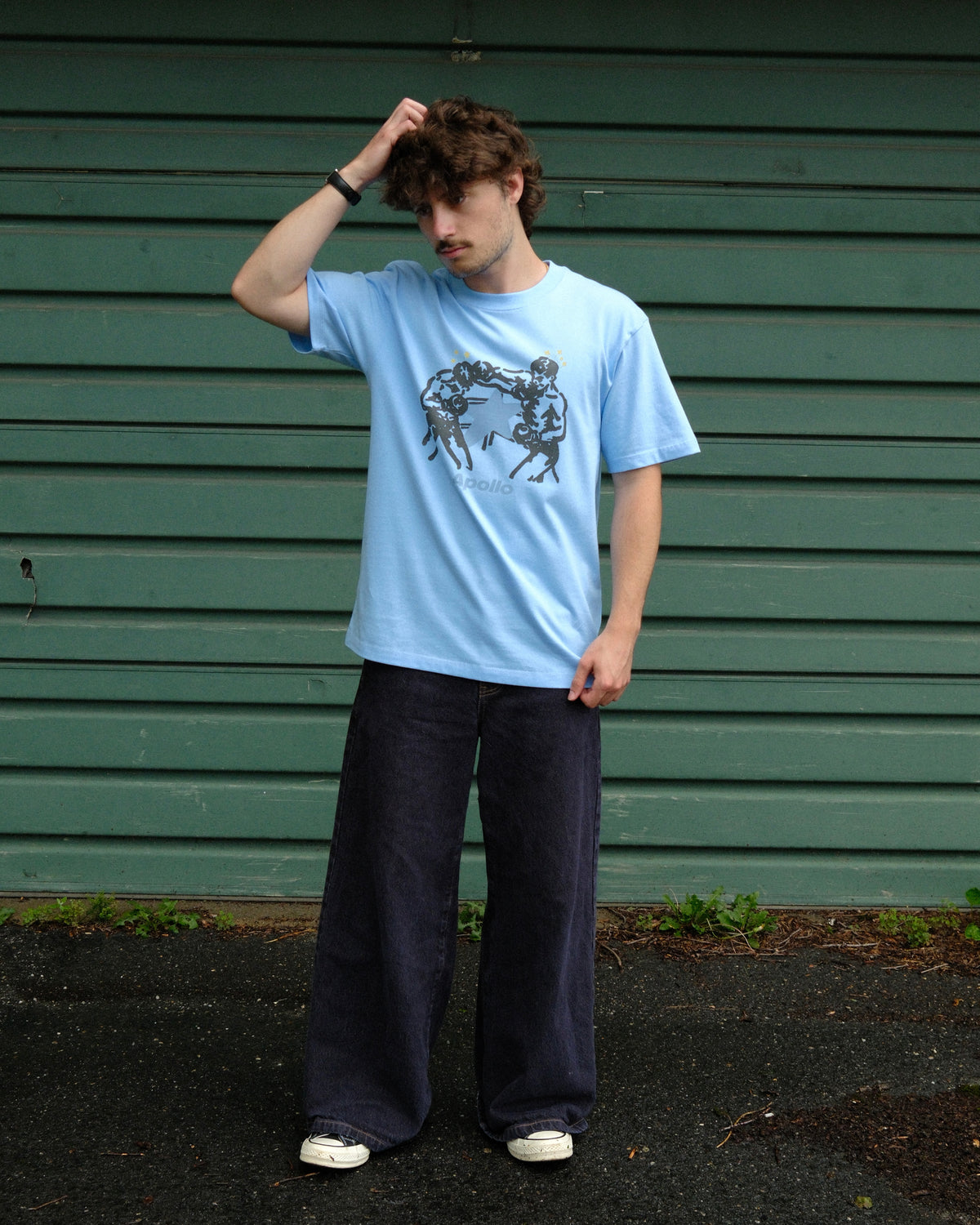 Boxing Tee Blue