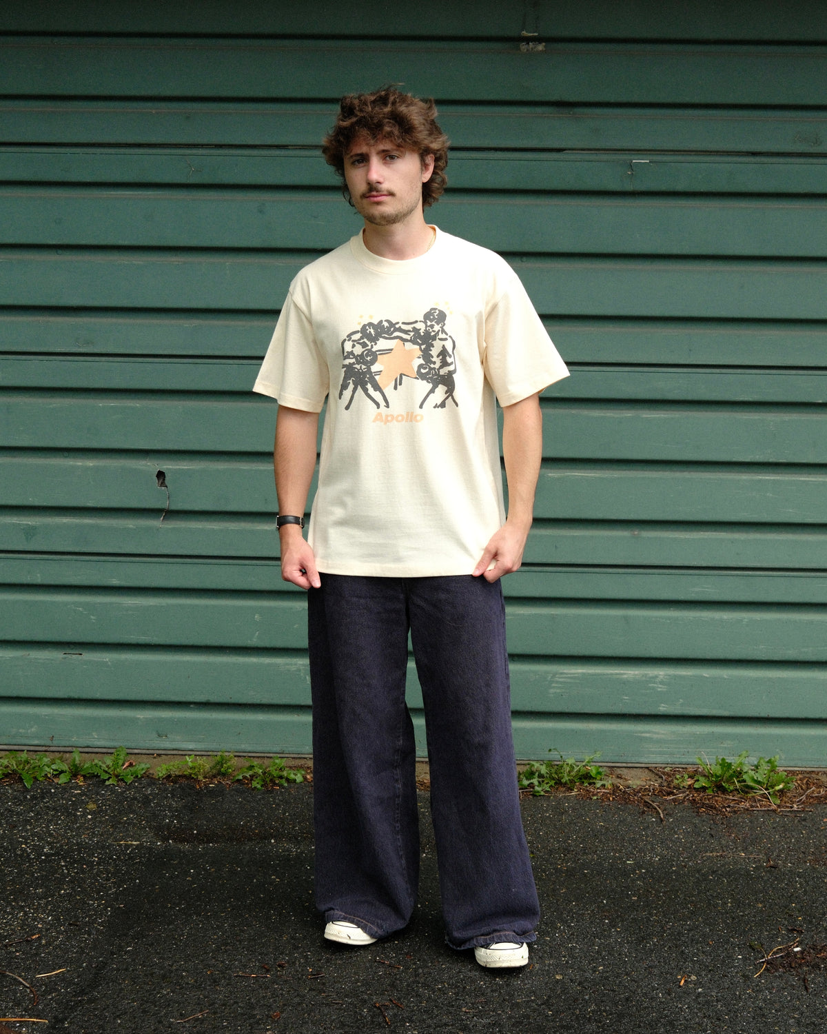 Boxing Tee Apricot