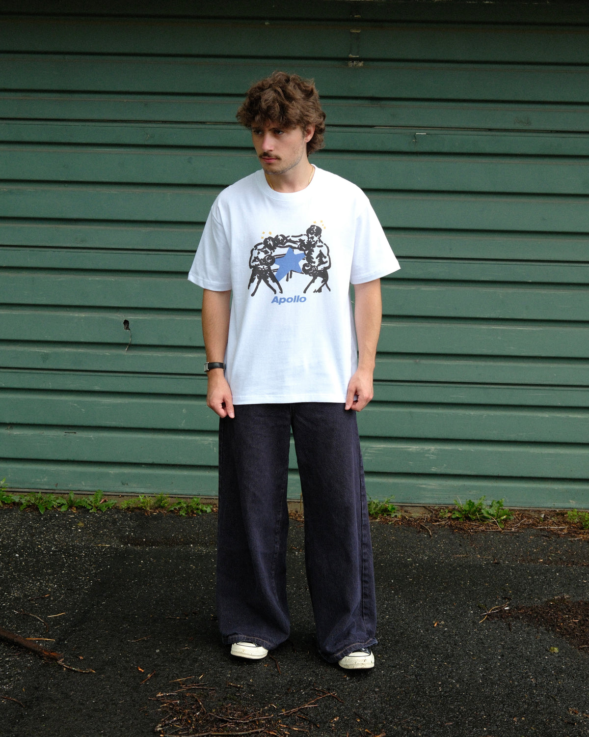 Boxing Tee White