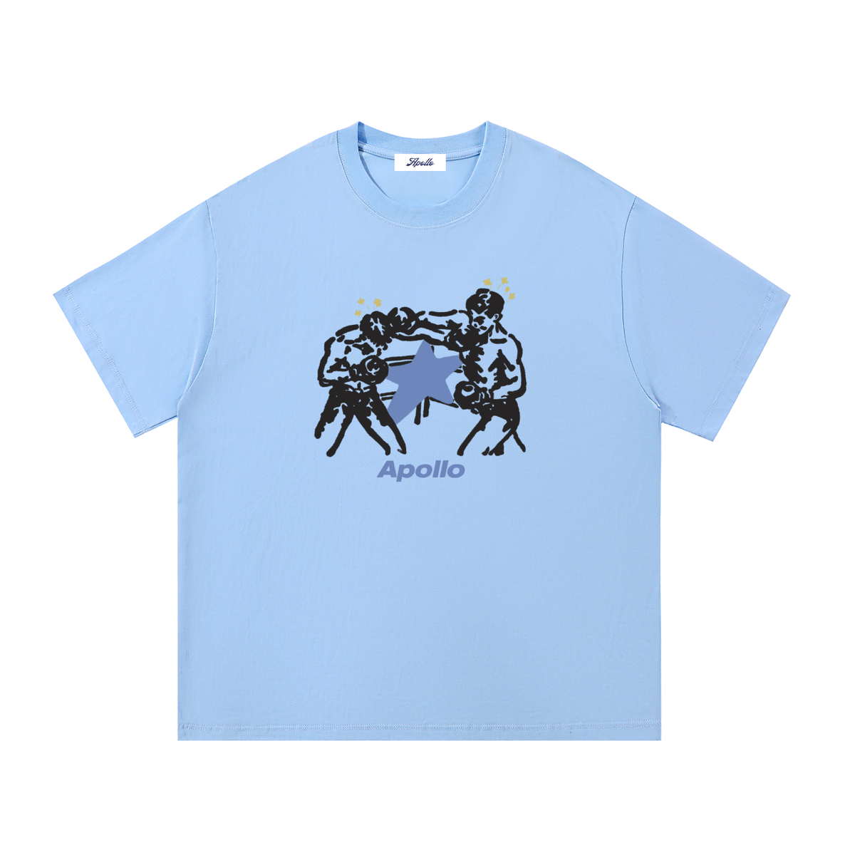 Boxing Tee Blue