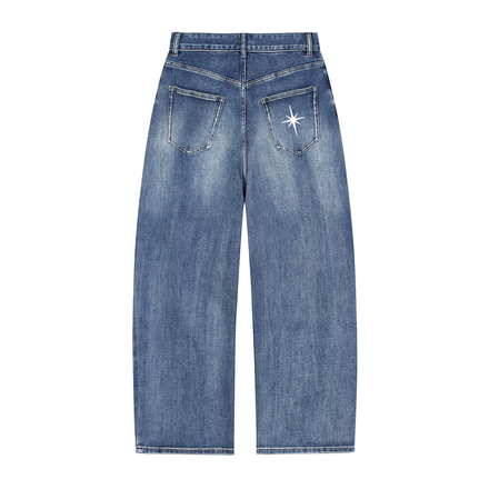 Sun Fade Heavyweight Star Denim Jeans
