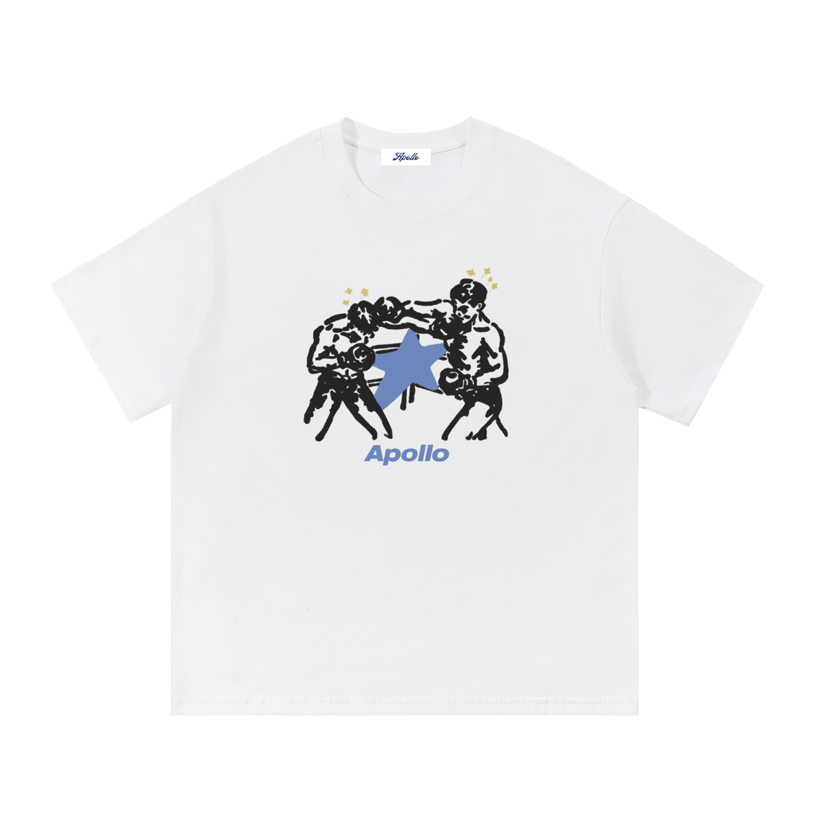 Boxing Tee White