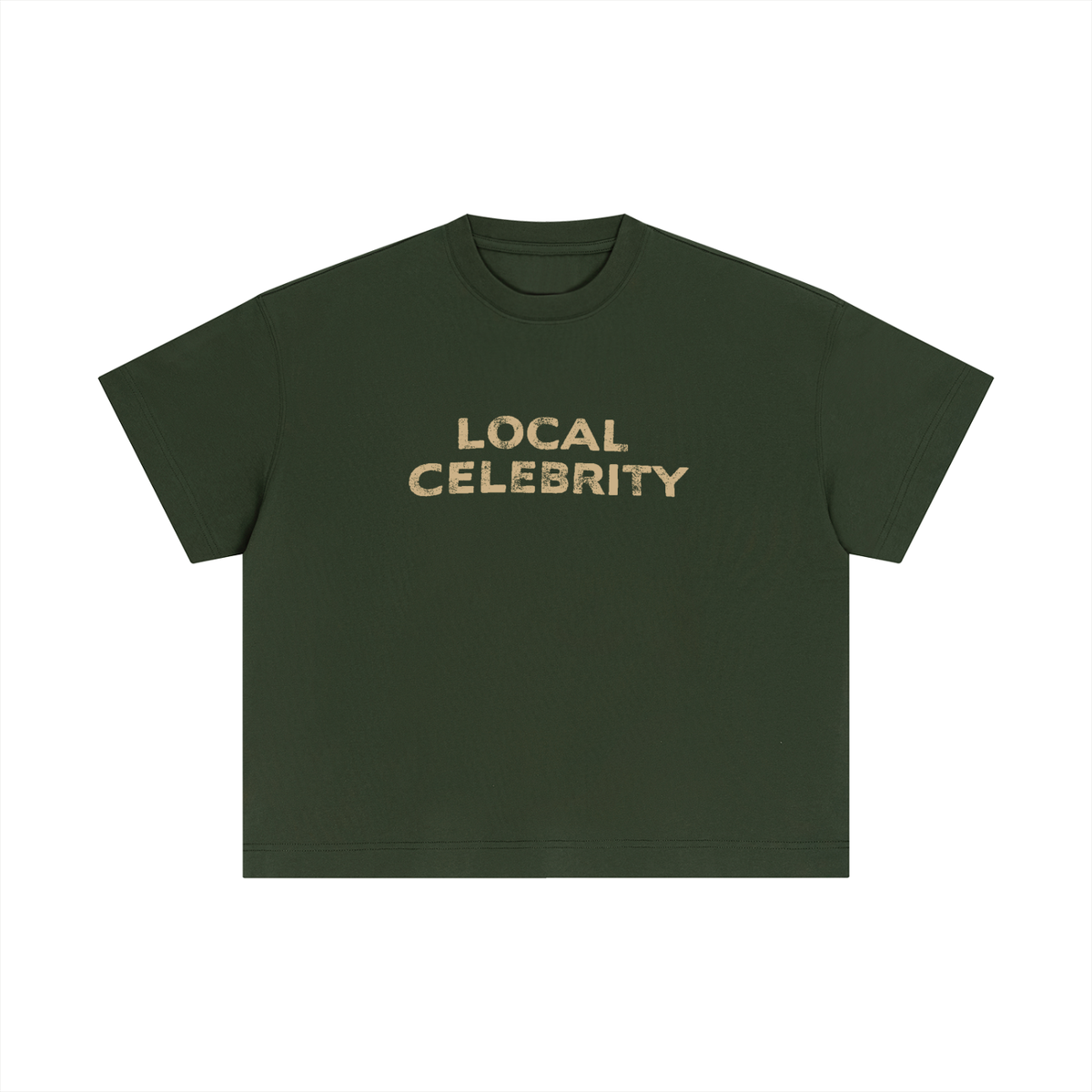 Local Celebrity Tee Green